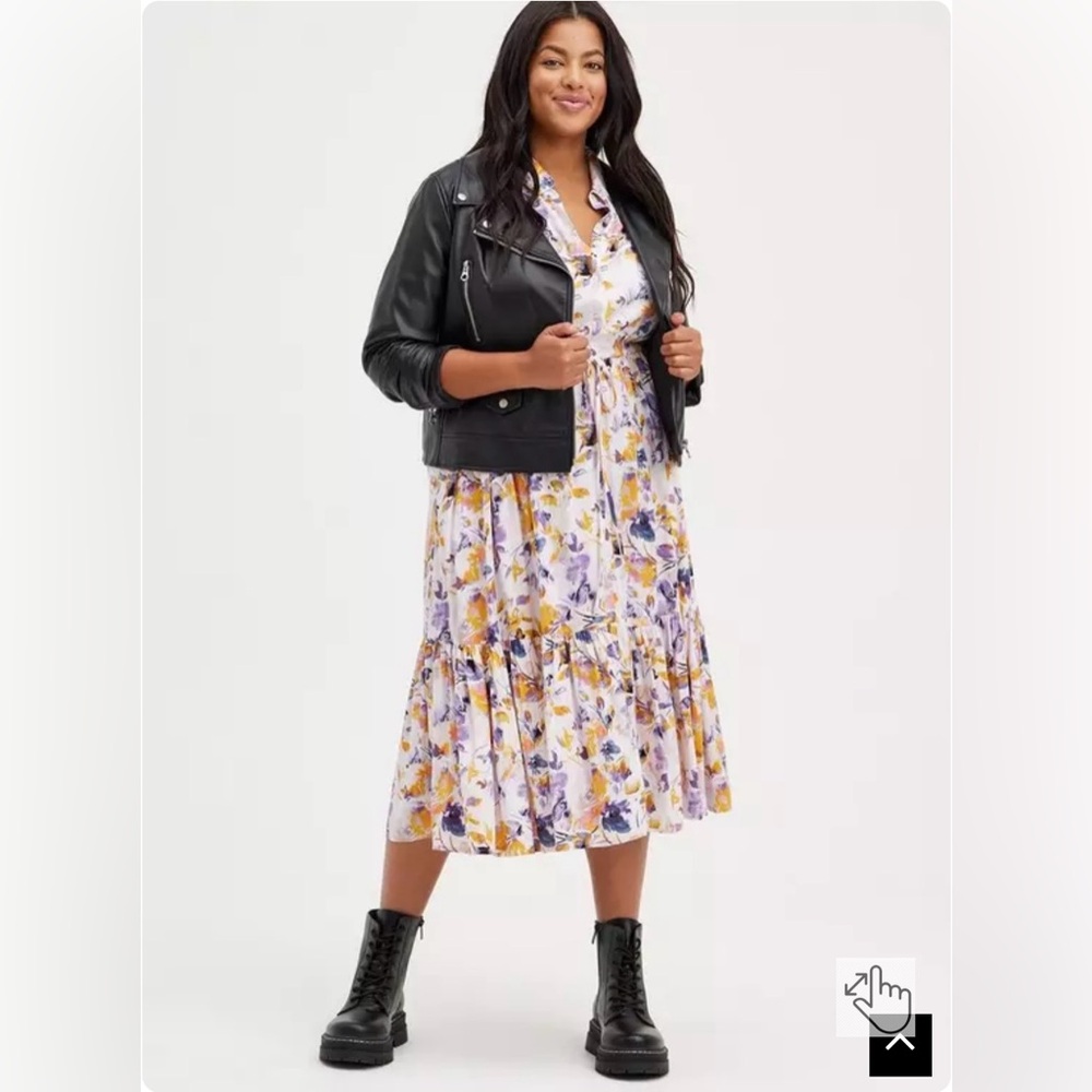 Torrid Midi Dress - Picture 2 of 11